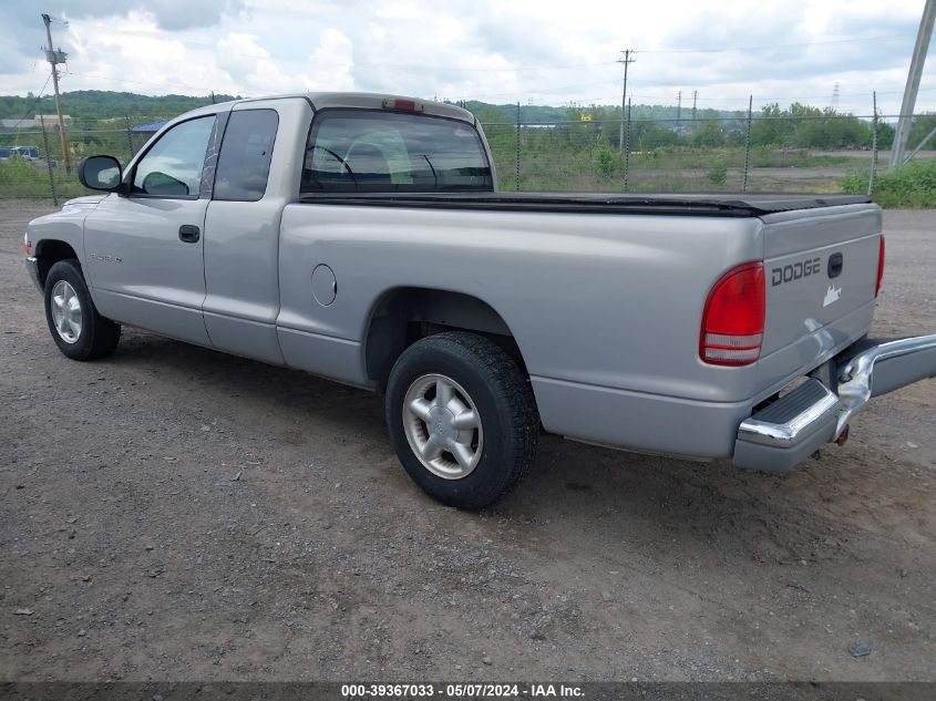 1999 Dodge Dakota Slt/Sport VIN: 1B7GL22X6XS262180 Lot: 39367033