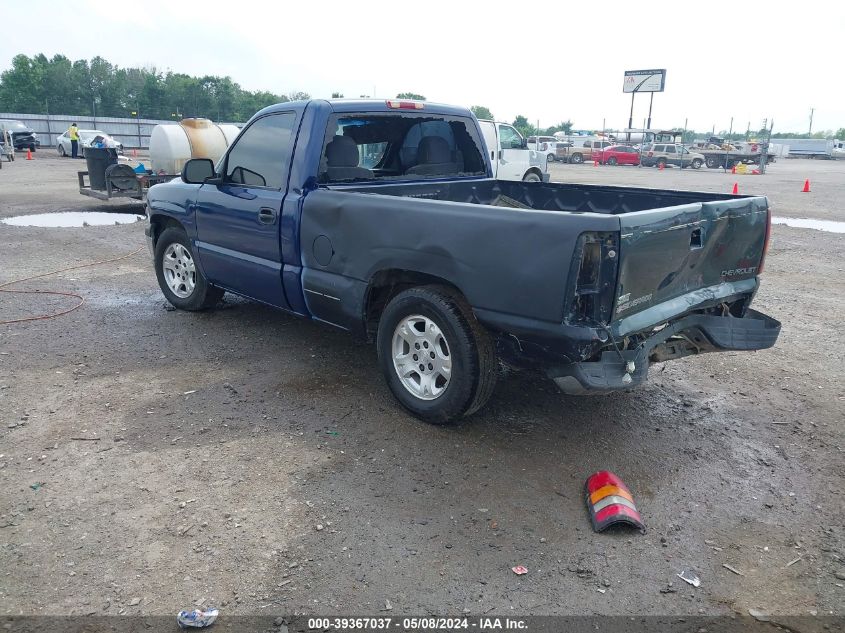 2002 Chevrolet Silverado 1500 Ls VIN: 1GCEC14W42Z343491 Lot: 39367037