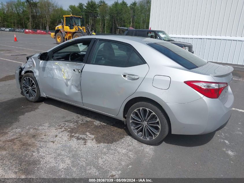 2015 Toyota Corolla S Plus VIN: 2T1BURHE5FC327753 Lot: 39367039