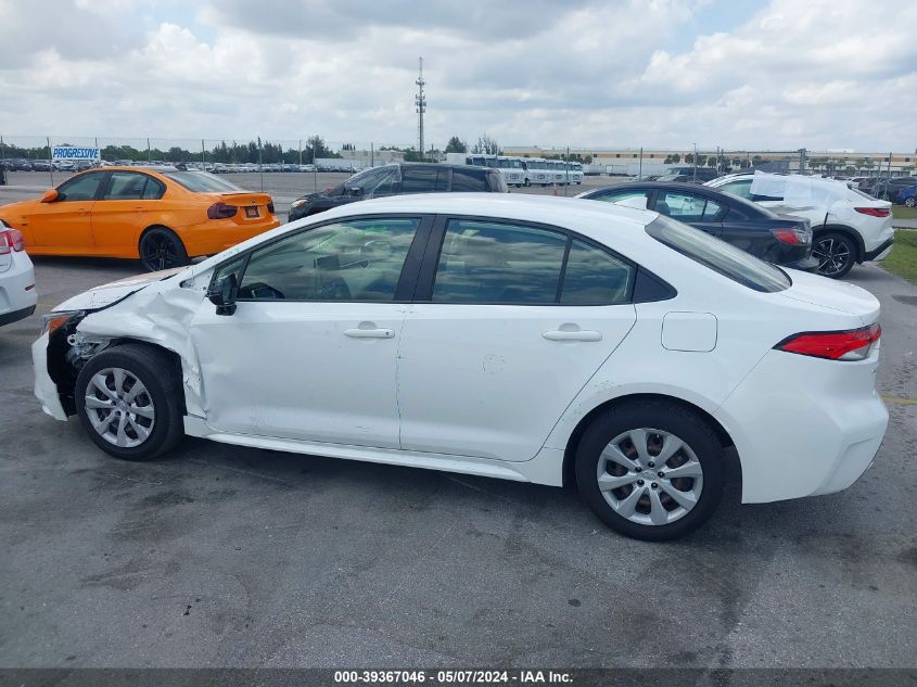 2020 Toyota Corolla Le VIN: JTDEPRAE3LJ085284 Lot: 39367046