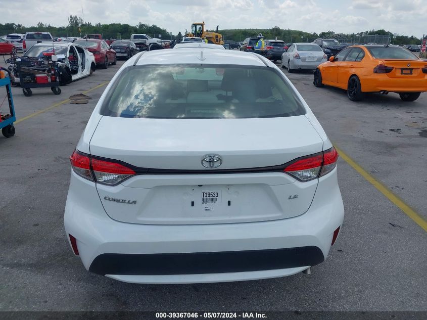 2020 Toyota Corolla Le VIN: JTDEPRAE3LJ085284 Lot: 39367046