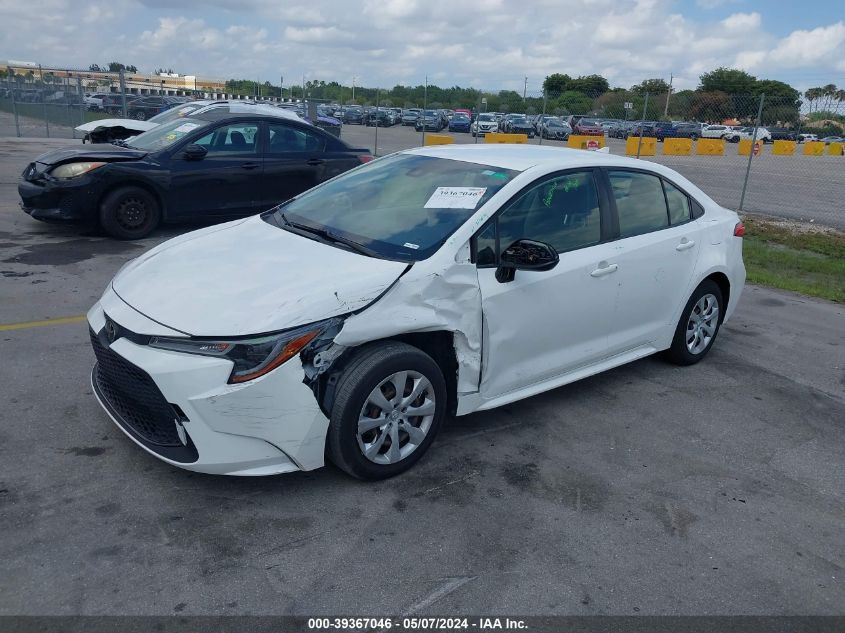 2020 Toyota Corolla Le VIN: JTDEPRAE3LJ085284 Lot: 39367046