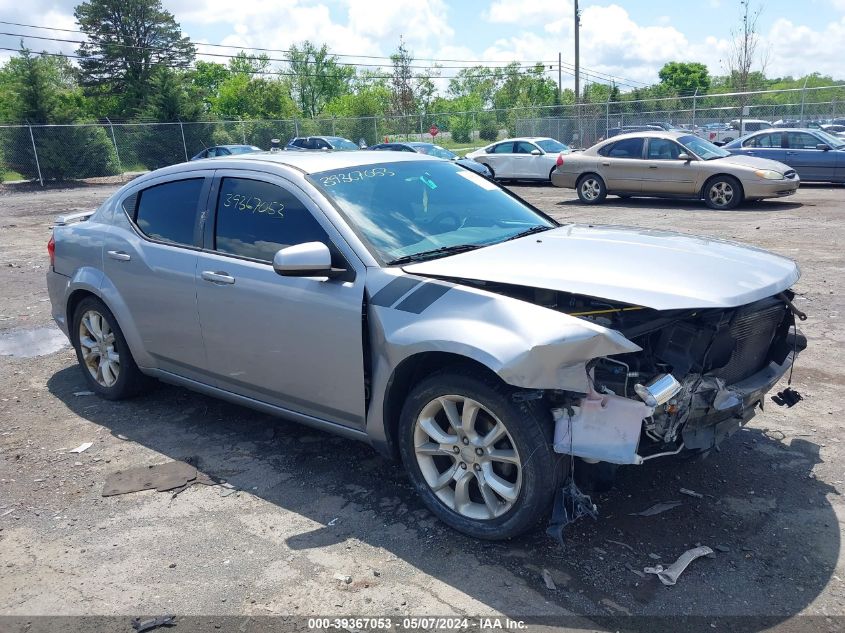 2013 Dodge Avenger R/T VIN: 1C3CDZBG4DN655694 Lot: 39367053