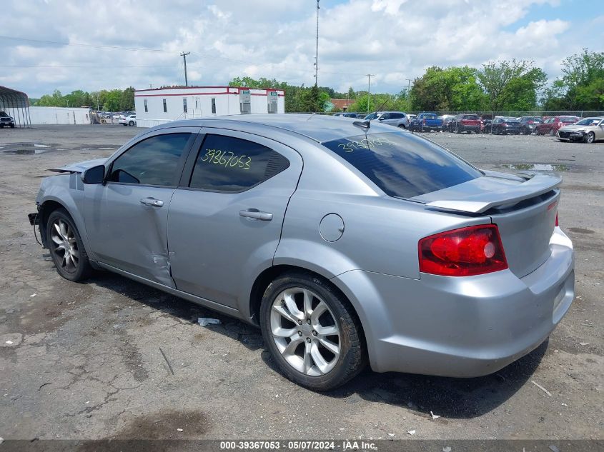 2013 Dodge Avenger R/T VIN: 1C3CDZBG4DN655694 Lot: 39367053