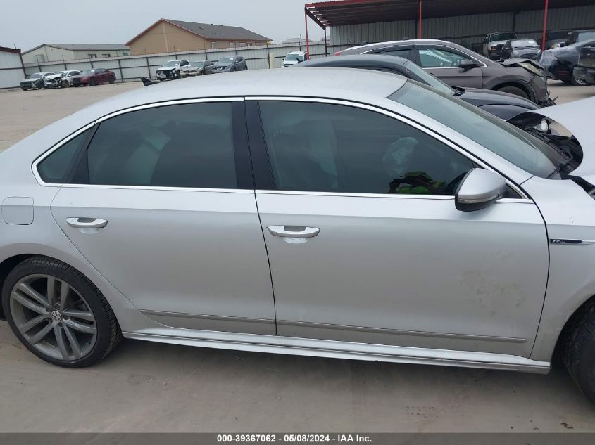 2017 VOLKSWAGEN PASSAT 1.8T R-LINE - 1VWDT7A3XHC017700