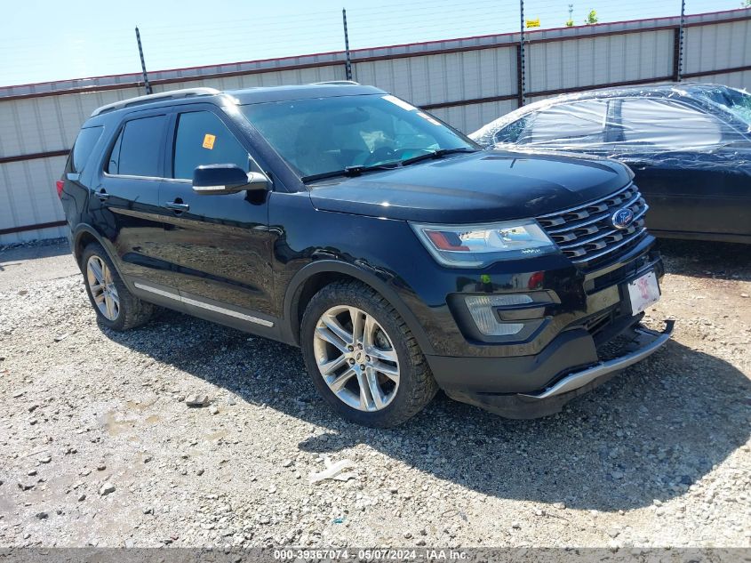 2016 Ford Explorer Xlt VIN: 1FM5K7D89GGB91665 Lot: 39367074