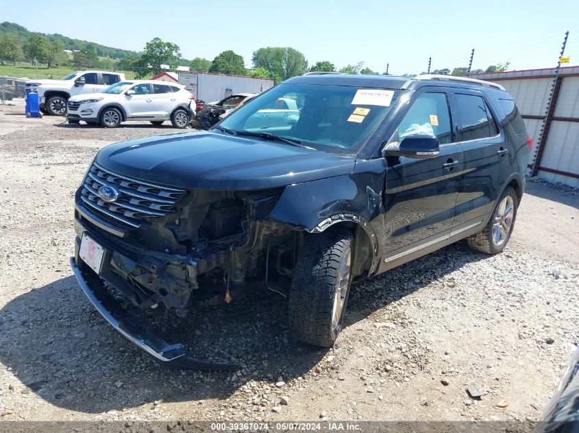 2016 Ford Explorer Xlt VIN: 1FM5K7D89GGB91665 Lot: 39367074