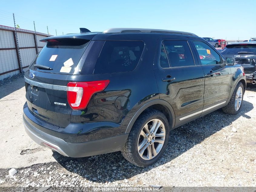 2016 Ford Explorer Xlt VIN: 1FM5K7D89GGB91665 Lot: 39367074