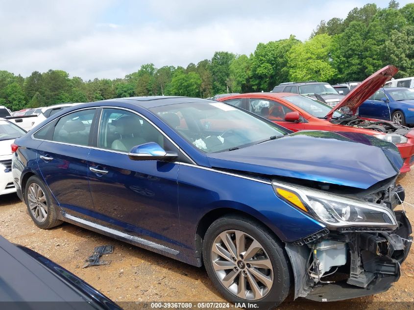 2017 HYUNDAI SONATA SPORT/LIMITED - 5NPE34AF0HH525808