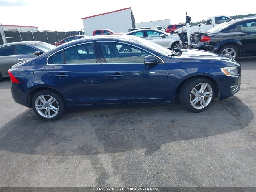 2015 Volvo S60 T5 Premier VIN: YV126MFK6F1348647 Lot: 39367086