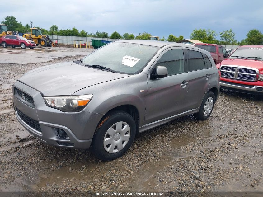 2011 Mitsubishi Outlander Sport Es VIN: JA4AP3AU3BZ016480 Lot: 39367095