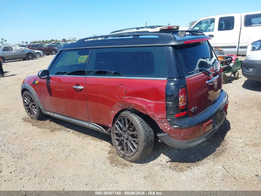 2010 Mini Cooper Clubman VIN: WMWML3C53ATX51253 Lot: 39367165