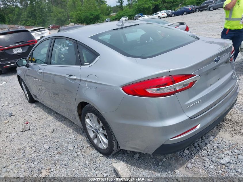 2020 Ford Fusion Se VIN: 3FA6P0HD7LR187566 Lot: 39367185