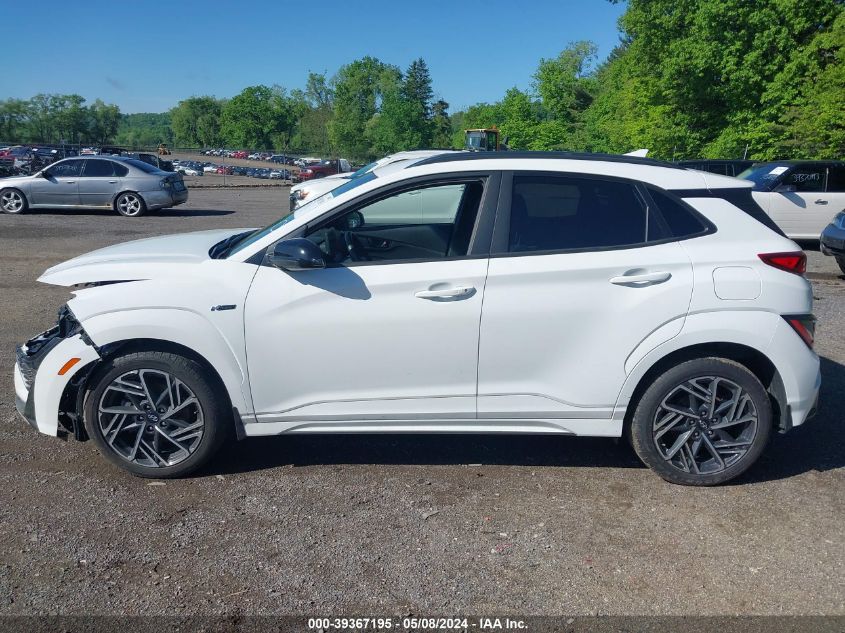 2022 Hyundai Kona N Line VIN: KM8K3CA35NU921457 Lot: 39367195