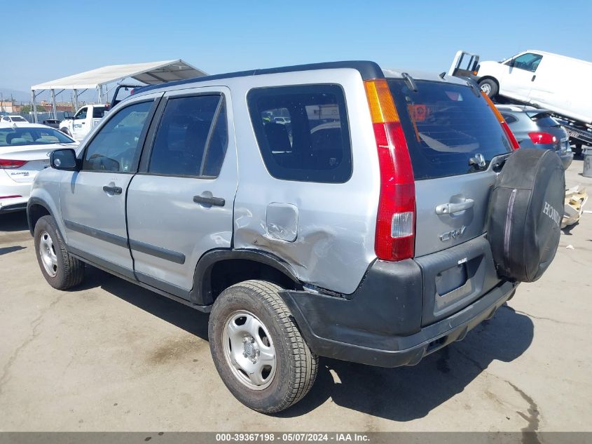 2003 Honda Cr-V Lx VIN: JHLRD68483C004275 Lot: 39367198