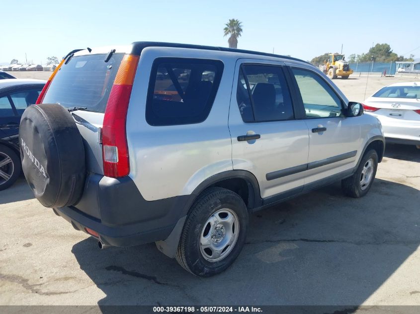 2003 Honda Cr-V Lx VIN: JHLRD68483C004275 Lot: 39367198