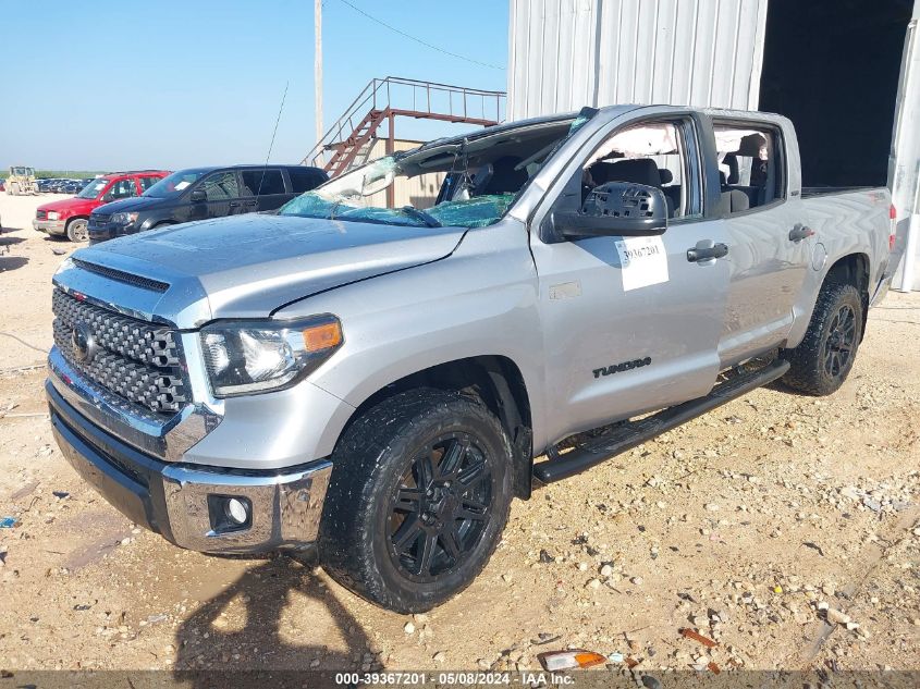 2018 Toyota Tundra Sr5 5.7L V8 VIN: 5TFDW5F19JX771630 Lot: 39367201