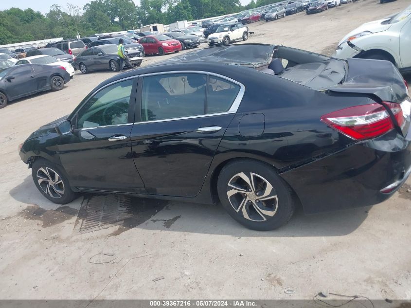 2016 Honda Accord Lx VIN: 1HGCR2F31GA184483 Lot: 39367216