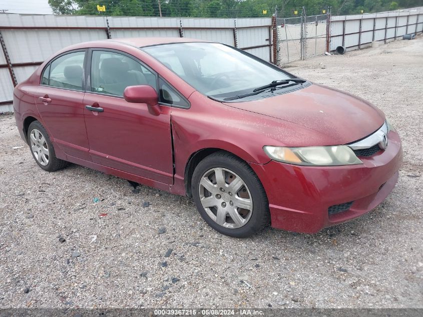 2009 Honda Civic Lx VIN: 2HGFA16529H360431 Lot: 39367215