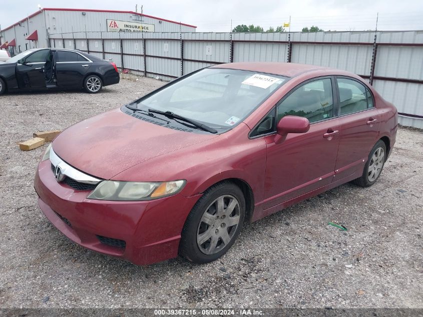 2009 Honda Civic Lx VIN: 2HGFA16529H360431 Lot: 39367215