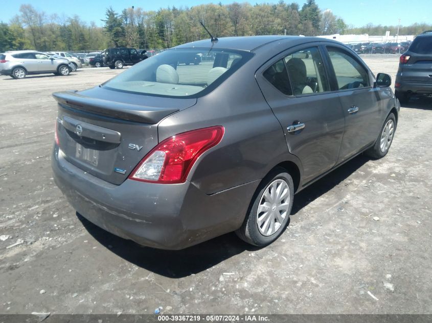 2014 Nissan Versa 1.6 Sv VIN: 3N1CN7APXEL808050 Lot: 39367219