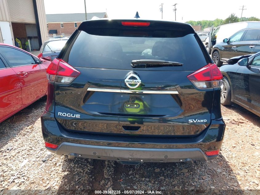 2020 Nissan Rogue Sv Intelligent Awd VIN: KNMAT2MV1LP501679 Lot: 39367225