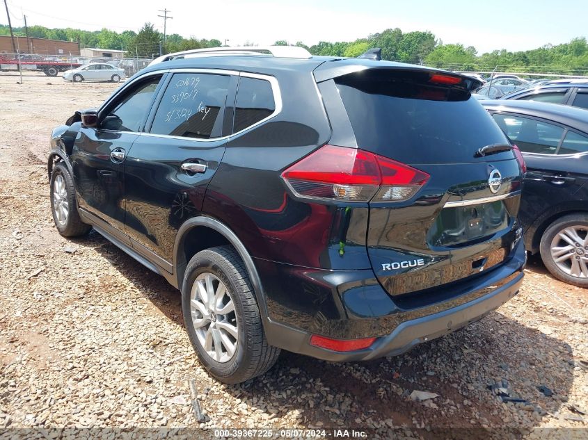 2020 Nissan Rogue Sv Intelligent Awd VIN: KNMAT2MV1LP501679 Lot: 39367225