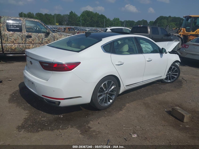 2017 Kia Cadenza Technology VIN: KNALC4J1XH5060091 Lot: 39367240