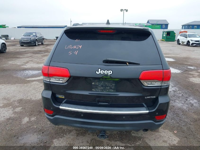2015 Jeep Grand Cherokee Limited VIN: 1C4RJEBG8FC217489 Lot: 39367248