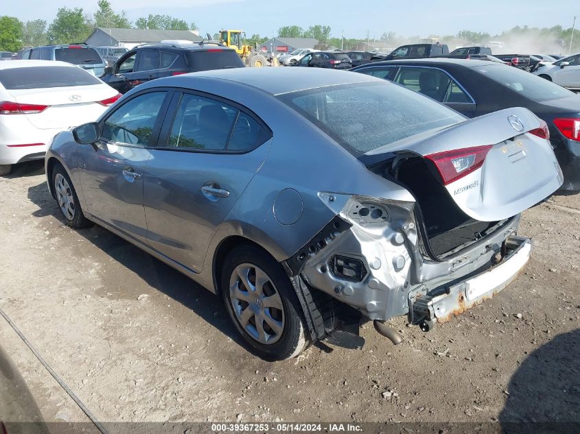 2016 Mazda Mazda3 I Sport VIN: JM1BM1T7XG1296323 Lot: 39367253