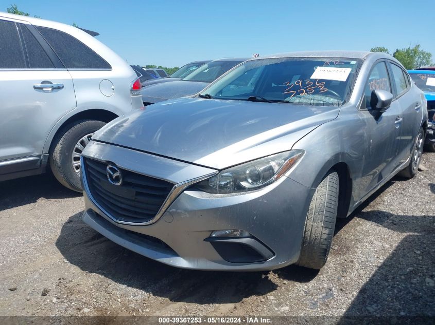 2016 Mazda Mazda3 I Sport VIN: JM1BM1T7XG1296323 Lot: 39367253