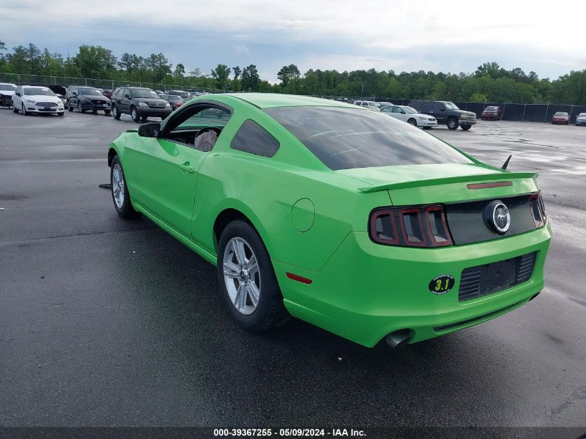 2013 Ford Mustang V6 VIN: 1ZVBP8AM8D5215233 Lot: 39367255