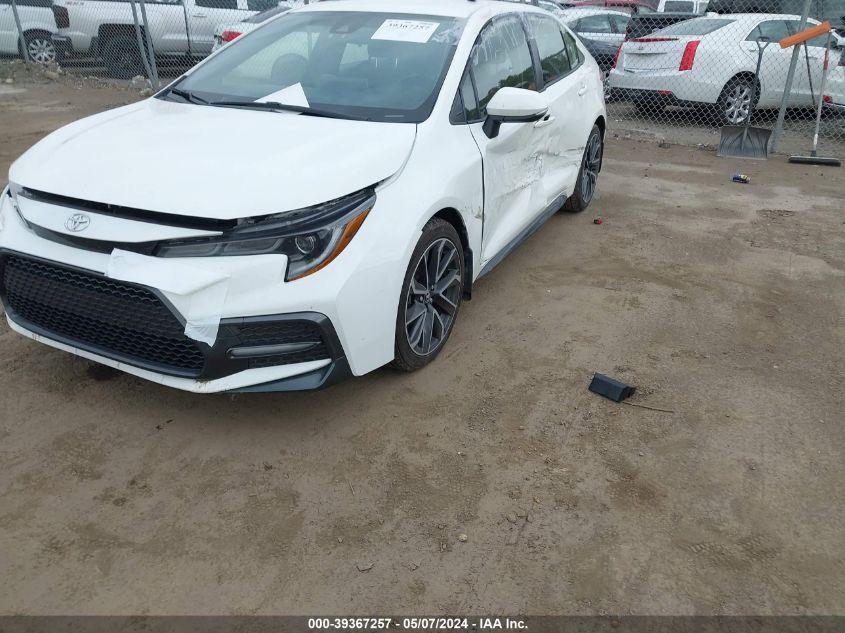 2020 Toyota Corolla Se VIN: JTDS4RCE3LJ018788 Lot: 39367257