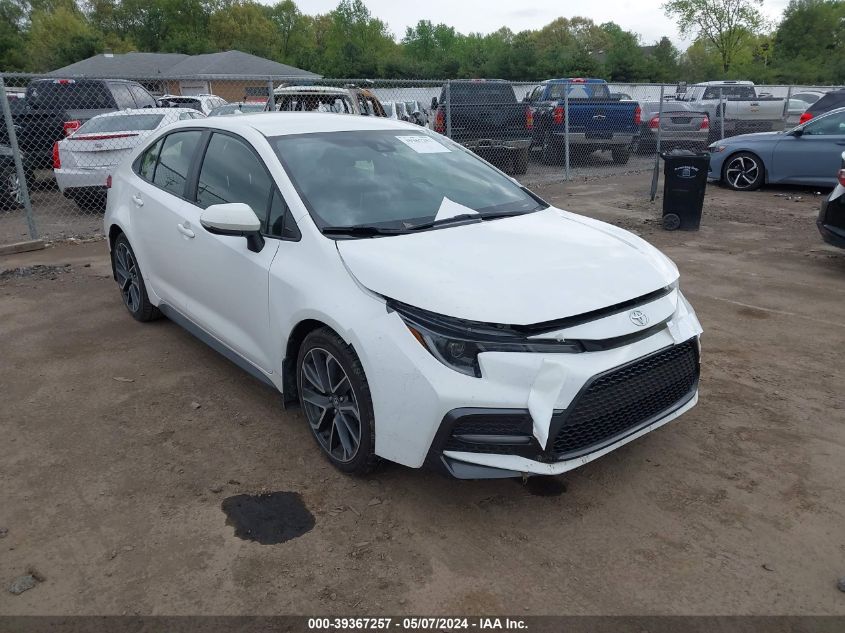 2020 Toyota Corolla Se VIN: JTDS4RCE3LJ018788 Lot: 39367257