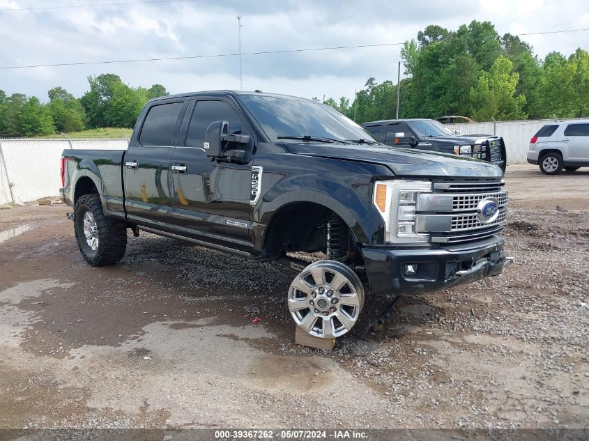 2017 Ford F-250 Platinum VIN: 1FT7W2BT7HEE95442 Lot: 39367262