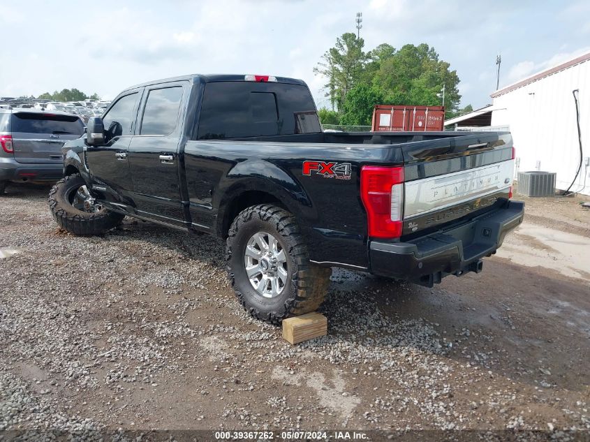 2017 Ford F-250 Platinum VIN: 1FT7W2BT7HEE95442 Lot: 39367262