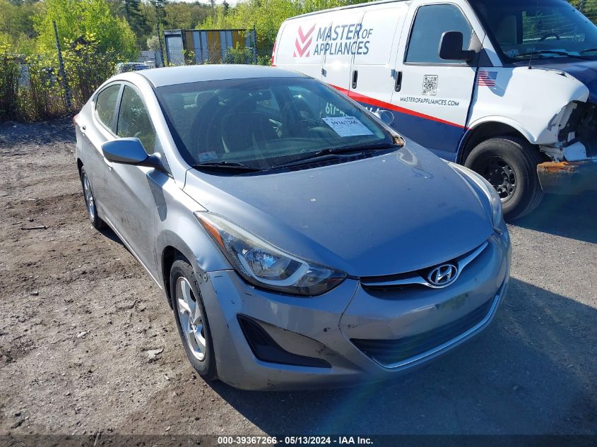 2015 Hyundai Elantra Se VIN: 5NPDH4AE8FH560792 Lot: 39367266