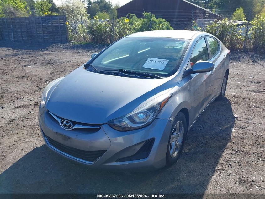 2015 Hyundai Elantra Se VIN: 5NPDH4AE8FH560792 Lot: 39367266