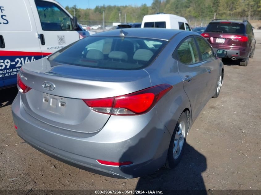 2015 Hyundai Elantra Se VIN: 5NPDH4AE8FH560792 Lot: 39367266