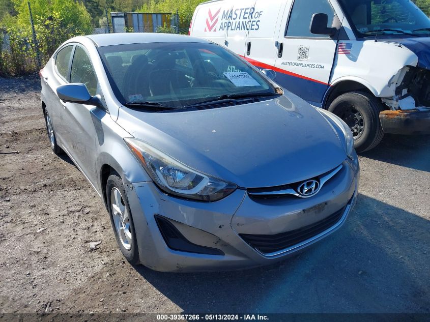 2015 Hyundai Elantra Se VIN: 5NPDH4AE8FH560792 Lot: 39367266