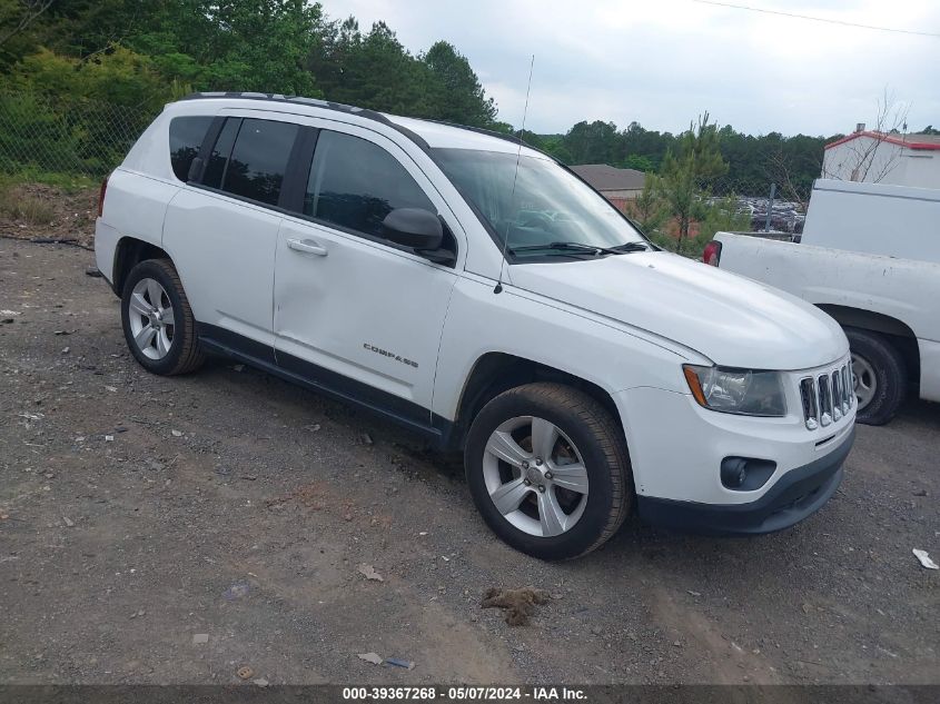 2016 Jeep Compass Sport VIN: 1C4NJCBA9GD743351 Lot: 39367268