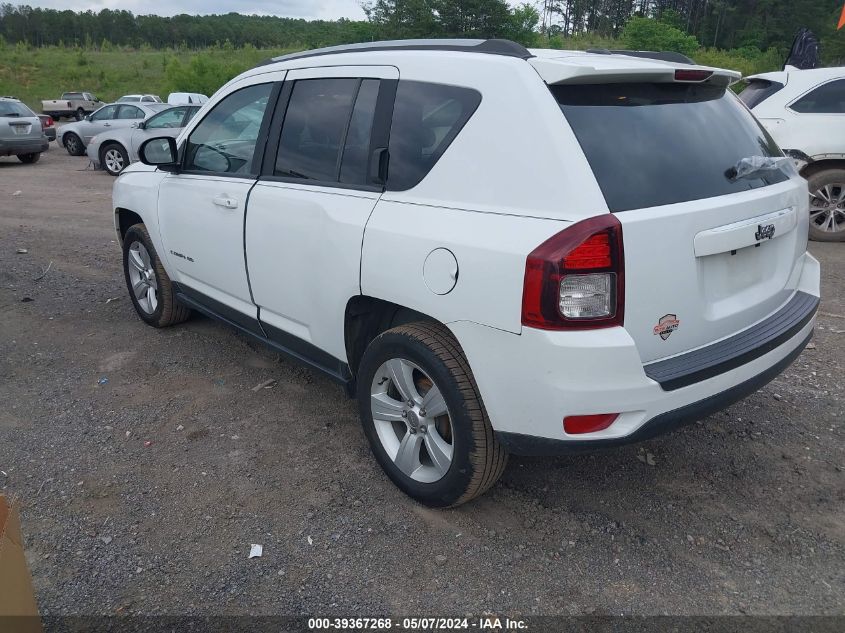 2016 Jeep Compass Sport VIN: 1C4NJCBA9GD743351 Lot: 39367268