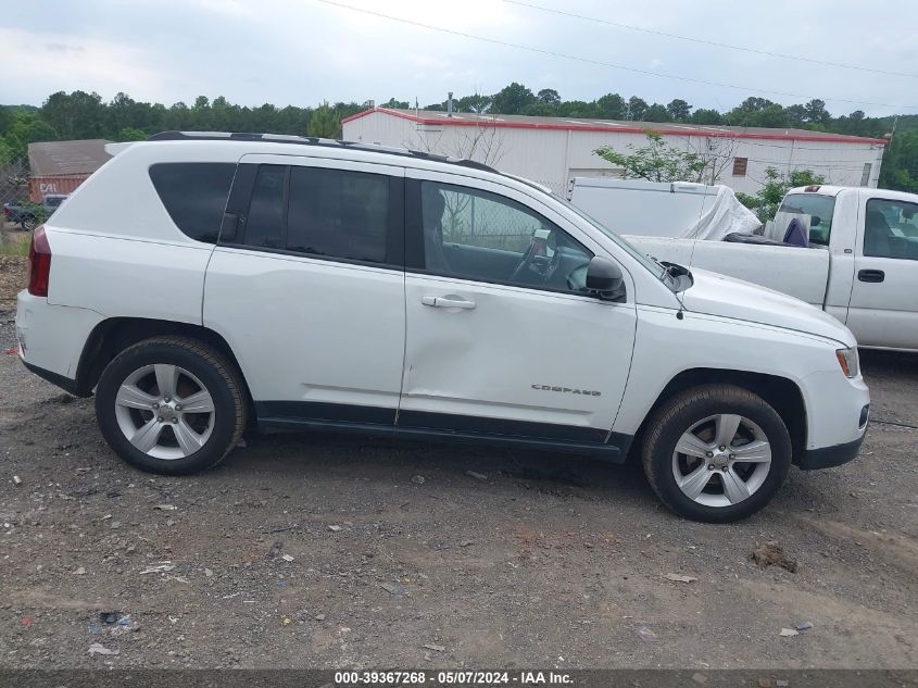 2016 Jeep Compass Sport VIN: 1C4NJCBA9GD743351 Lot: 39367268