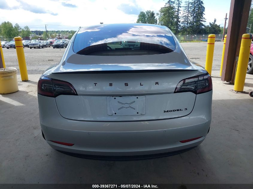 2018 Tesla Model 3 Long Range/Mid Range VIN: 5YJ3E1EA1JF005278 Lot: 39367271