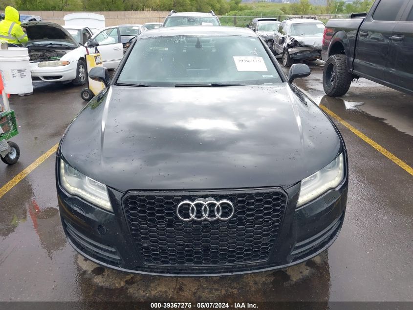 2013 Audi A7 3.0T Premium VIN: WAUYGAFC8DN019228 Lot: 39367275