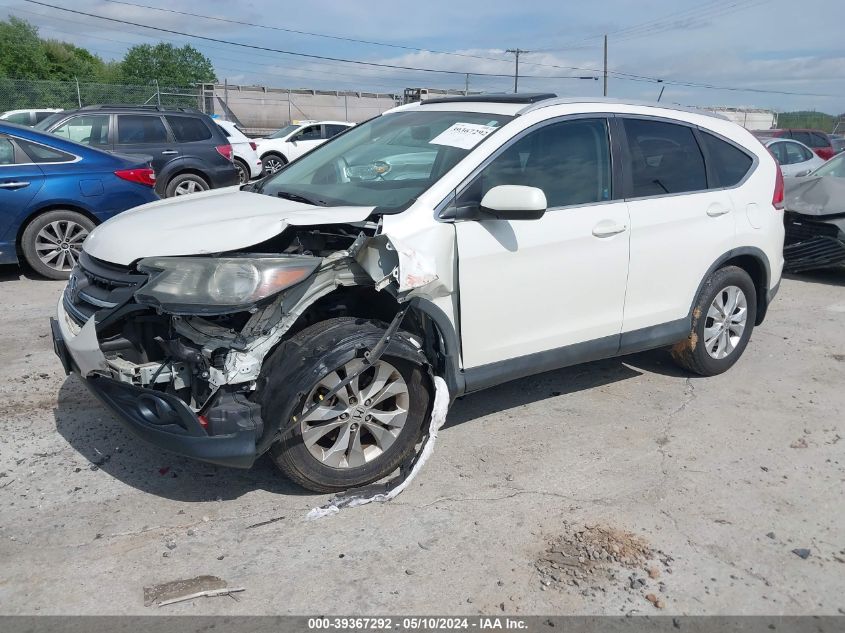 2013 Honda Cr-V Ex-L VIN: 5J6RM3H77DL036717 Lot: 39367292