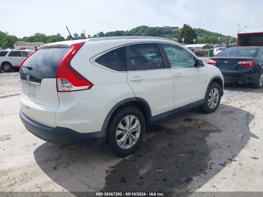 2013 Honda Cr-V Ex-L VIN: 5J6RM3H77DL036717 Lot: 39367292