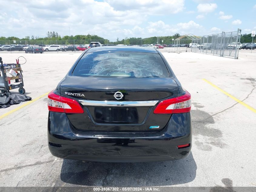 2013 Nissan Sentra S VIN: 3N1AB7AP6DL563052 Lot: 39367302