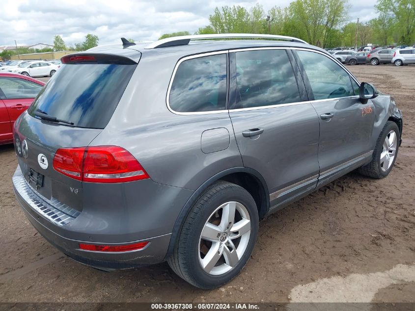 2012 Volkswagen Touareg Vr6 Lux VIN: WVGFF9BP2CD000730 Lot: 39367308