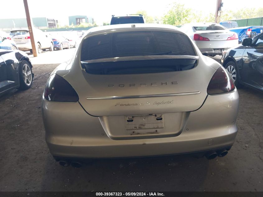 2012 Porsche Panamera Hybrid S VIN: WP0AD2A7XCL045143 Lot: 39367323